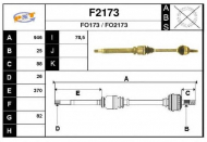 Вал SNRA F2173