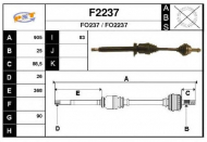 Вал SNRA F2237