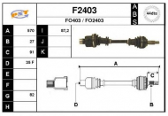 Вал SNRA F2403