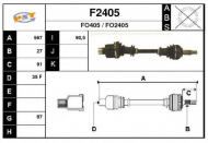 Вал SNRA F2405