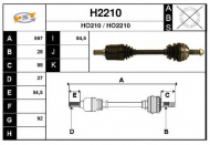 Вал SNRA H2210