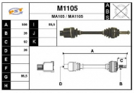 Вал SNRA M1105
