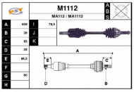Вал SNRA M1112