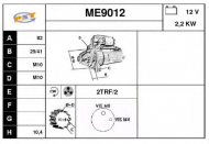 Стартер SNRA ME9012