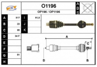 Вал SNRA O1196