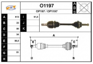 Вал SNRA O1197