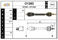 Вал SNRA O1263