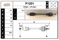 Вал SNRA P1201