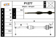 Вал SNRA P1277