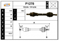 Вал SNRA P1278