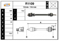 Вал SNRA R1109