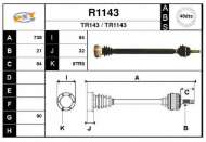 Вал SNRA R1143