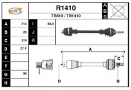 Вал SNRA R1410