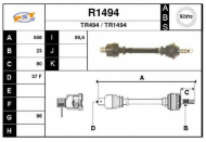 Вал SNRA R1494