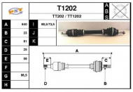 Вал SNRA T1202