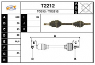 Вал SNRA T2212