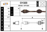 Вал SNRA O1323