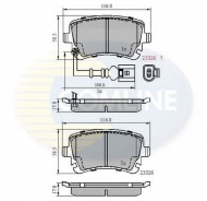 Комплект тормозных колодок COMLINE CBP11313