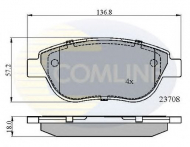 Комплект тормозных колодок COMLINE CBP01783