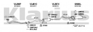 Глушитель KLARIUS 390244U