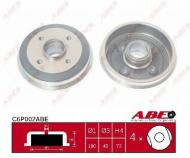 Тормозный барабан ABE C6P002ABE