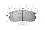 Комплект тормозных колодок KAISHIN D9063