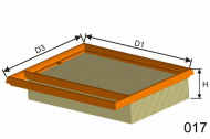 Фильтр MISFAT P443