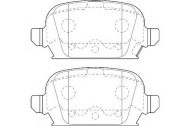 Комплект тормозных колодок WAGNER WBP23284A