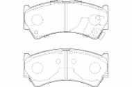 Комплект тормозных колодок WAGNER WBP23795A