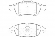 Комплект тормозных колодок WAGNER WBP24538A