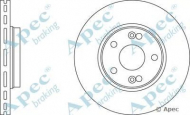 Тормозной диск APEC braking DSK2105