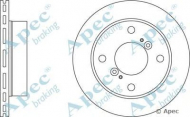 Тормозной диск APEC braking DSK268