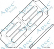 Комплектующие APEC braking KIT551