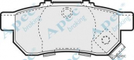 Комплект тормозных колодок APEC braking PAD1009