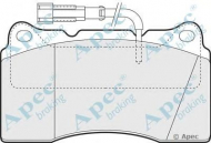 Комплект тормозных колодок APEC braking PAD1050