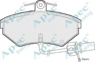 Комплект тормозных колодок APEC braking PAD1152