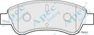 Комплект тормозных колодок APEC braking PAD1198