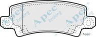 Комплект тормозных колодок APEC braking PAD1243
