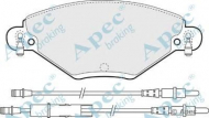 Комплект тормозных колодок APEC braking PAD1259