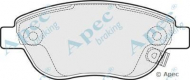 Комплект тормозных колодок APEC braking PAD1533