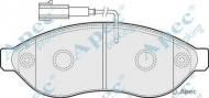 Комплект тормозных колодок APEC braking PAD1567