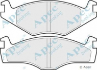 Комплект тормозных колодок APEC braking PAD438