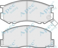 Комплект тормозных колодок APEC braking PAD460