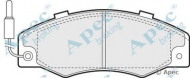 Комплект тормозных колодок APEC braking PAD528