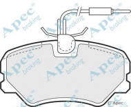 Комплект тормозных колодок APEC braking PAD546