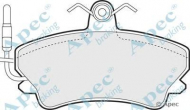 Комплект тормозных колодок APEC braking PAD764