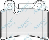 Комплект тормозных колодок APEC braking PAD1523