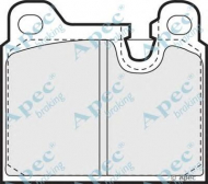 Комплект тормозных колодок APEC braking PAD623