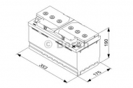 Аккумулятор BOSCH 0 092 T30 130