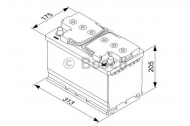 Аккумулятор BOSCH 0 092 T30 320